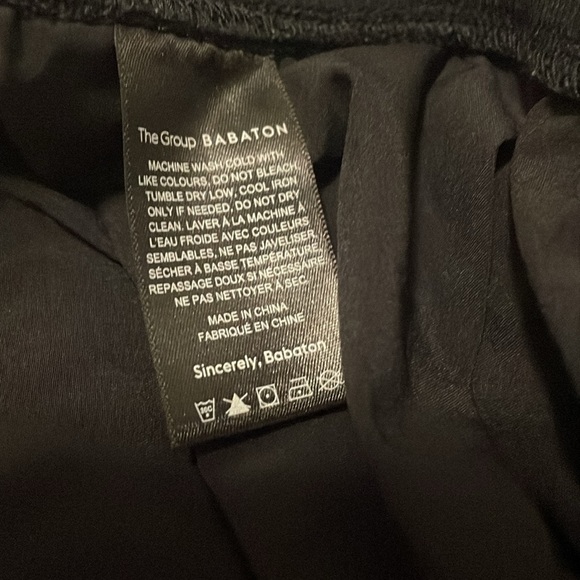 Babaton Arrow Black Pull On High Waisted Joggers - Picture 10 of 10